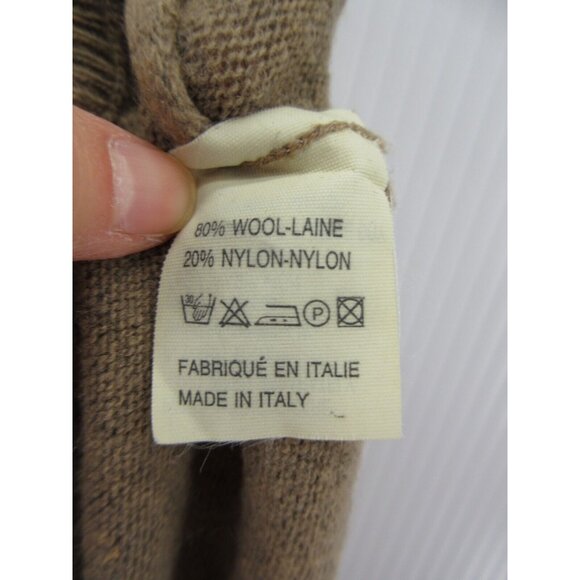 VINTAGE Pamplemousse of London Skirt Medium Wool Blend Pencil Italy - Picture 6 of 8